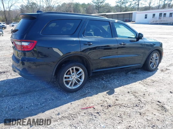 2023 Dodge Durango GT with VIN 1C4RDJDG1PC681982, listed as a IAAI auction lot 41633313 with 53,069 mi miles and . Bid and sale history available at DreamBid. Image 4.