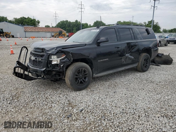 2015 Chevrolet Suburban LT z VIN 1GNSKJKC4FR639428, wystawiony jako Copart lot #60175165 z przebiegiem 218 475 mil mil oraz Szkoda całkowita • Salvage title. Historia ofert i sprzedaży dostępna na DreamBid. Obrazek 1.