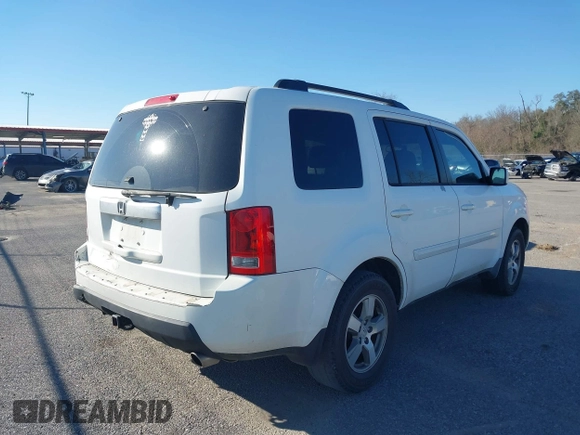 2011 Honda Pilot EX-L with VIN 5FNYF3H71BB002851, listed as a IAAI auction lot 41514961 with 150,154 mi miles and . Bid and sale history available at DreamBid. Image 4.