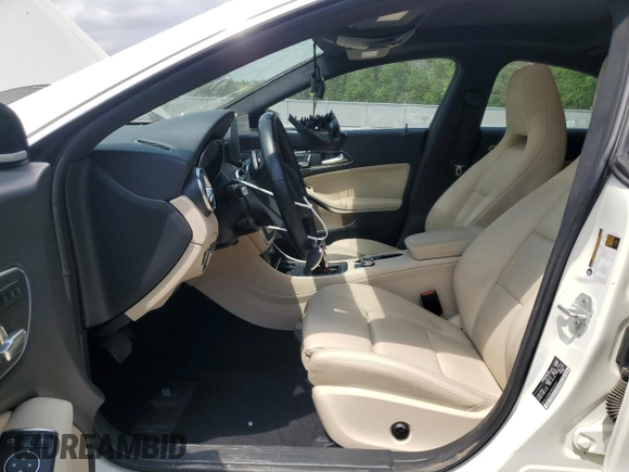 2018 Mercedes-Benz CLA 250 with VIN WDDSJ4GB9JN569377, listed as a Copart auction lot 60986445 with 89,196 mi miles and Clean title. Bid and sale history available at DreamBid. Image 7.