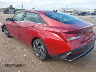 2025 Hyundai Elantra SEL Convenience with VIN KMHLS4DG0SU880288, listed as a IAAI auction lot 42192034 with 13,502 mi miles and . Bid and sale history available at DreamBid. Image 3.