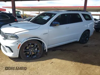 2024 Dodge Durango R/T Plus with VIN 1C4SDJCT0RC208870, listed as a IAAI auction lot 42078779 with 10,541 mi miles and . Bid and sale history available at DreamBid. Image 17.