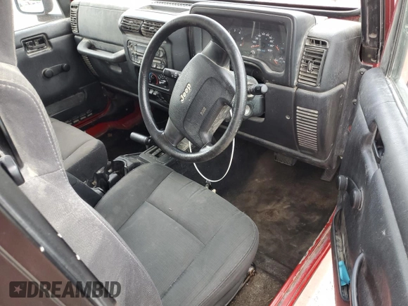 2006 Jeep Wrangler Sport Right Hand Drive с VIN 1J4F449S36P785909, выставлен на аукционе Copart как лот 61206215 с пробегом 146 028 миль миль и Списание • Salvage title. История ставок и продаж доступна на DreamBid. Изображение 8.