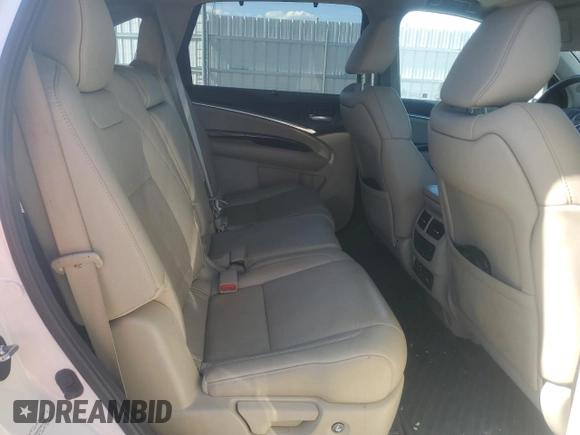 2015 Acura MDX Advance/Entertainment Pkg with VIN 5FRYD4H87FB023244, listed as a Copart auction lot 50199235 with 167,827 mi miles and Salvage Title. Bid and sale history available at carsss.com. Image 11.