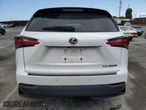 2015 Lexus NX 300h z VIN JTJBJRBZ8F2027317, wystawiony jako Copart lot #55630255 z przebiegiem 124 895 mil mil oraz Szkoda całkowita • Salvage title. Historia ofert i sprzedaży dostępna na DreamBid. Obrazek 6.