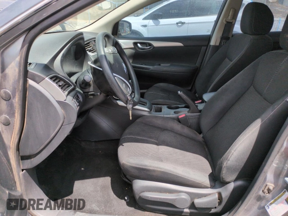 2017 Nissan Sentra S with VIN 3N1AB7AP0HY258218, listed as a Copart auction lot 61551805 with 51,375 mi miles and Salvage title. Bid and sale history available at DreamBid. Image 7.