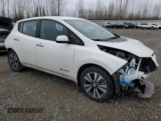 2015 Nissan LEAF SV with VIN 1N4AZ0CP2FC318640, listed as a Copart auction lot 47605593 with 48,523 mi miles. Bid and sale history available at carsss.com. Image 4.
