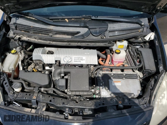 2012 Toyota Prius One with VIN JTDKN3DU7C1542171, listed as a Copart auction lot 55886075 with 171,112 mi miles and Clean Title. Bid and sale history available at DreamBid. Image 11.