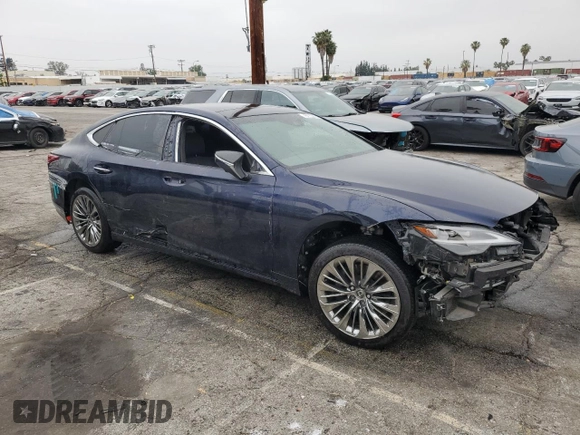 2023 Lexus LS with VIN JTHD51FFXP5018375, listed as a Copart auction lot 52004195 with Not Provided miles and Clean Title. Bid and sale history available at carsss.com. Image 4.