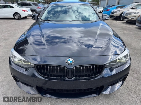 2020 BMW 4 Series 430i with VIN WBA4J1C04LBU67797, listed as a Copart auction lot 44953505 with 48,124 mi miles and Salvage title. Bid and sale history available at DreamBid. Image 5.