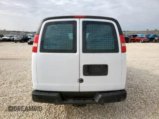 2020 Chevrolet Express Cargo with VIN 1GCWGAFP7L1127228, listed as a Copart auction lot 58584465 with 83,826 mi miles and Salvage title. Bid and sale history available at DreamBid. Image 6.