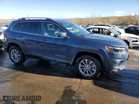 2020 Jeep Cherokee Latitude Plus z VIN 1C4PJMLX9LD636733, wystawiony jako Copart lot #86963844 z przebiegiem 54 194 mil mil oraz Szkoda całkowita • Salvage title. Historia ofert i sprzedaży dostępna na DreamBid. Obrazek 4.