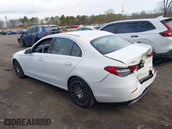 2023 Mercedes-Benz C 300 with VIN W1KAF4HB0PR099804, listed as a IAAI auction lot 42030429 with 35,588 mi miles and . Bid and sale history available at DreamBid. Image 14.