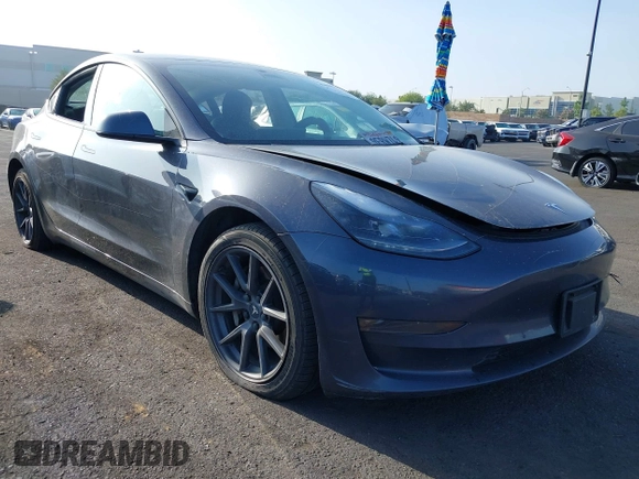 2023 Tesla Model 3 with VIN 5YJ3E1EA4PF427022, listed as a IAAI auction lot 42465964 with 169,346 mi miles and . Bid and sale history available at DreamBid. Image 1.