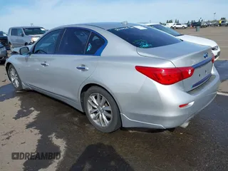 2014 Infiniti Q50 Premium with VIN JN1BV7AP2EM679481, listed as a IAAI auction lot 41836371 with 133,393 mi miles. Bid and sale history available at carsss.com. Image 3.