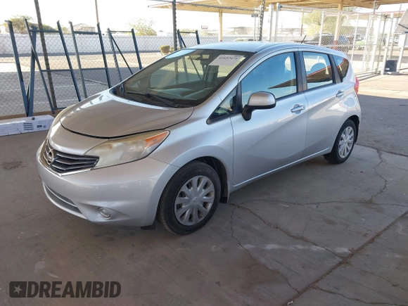 2014 Nissan Note S Plus with VIN 3N1CE2CP1EL420057, listed as a IAAI auction lot 41657471 with 124,779 mi miles and . Bid and sale history available at DreamBid. Image 2.