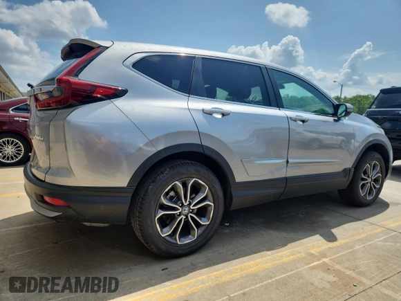 2020 Honda CR-V EX-L with VIN 2HKRW2H88LH671645, listed as a Copart auction lot 61898125 with 38,516 mi miles and Salvage title. Bid and sale history available at DreamBid. Image 3.