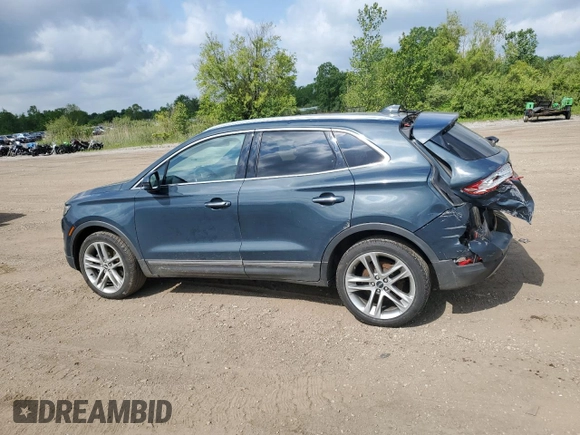 2019 Lincoln MKC Reserve with VIN 5LMCJ3D93KUL04349, listed as a Copart auction lot 58530915 with 103,840 mi miles and Salvage title. Bid and sale history available at DreamBid. Image 2.