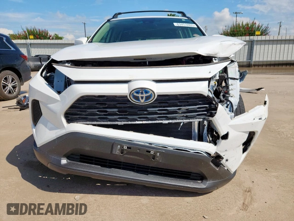 2022 Toyota RAV4 Hybrid XLE with VIN JTMRWRFV3NJ054827, listed as a Copart auction lot 63453865 with 26,063 mi miles and Salvage title. Bid and sale history available at DreamBid. Image 5.