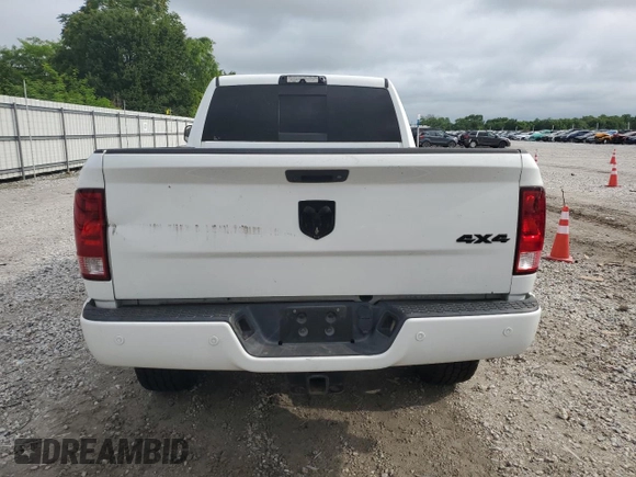 2017 Ram 2500 Big Horn with VIN 3C6UR5DL6HG716568, listed as a Copart auction lot 59439615 with Not provided miles and Salvage title. Bid and sale history available at DreamBid. Image 6.