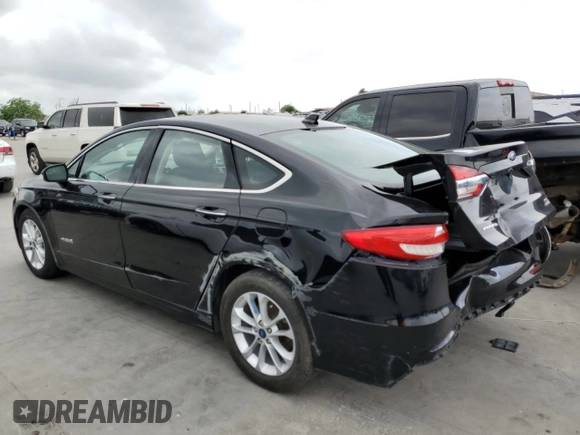 2019 Ford Fusion Hybrid SEL with VIN 3FA6P0MU5KR235893, listed as a Copart auction lot 49295113 with 129,936 mi miles. Bid and sale history available at carsss.com. Image 2.