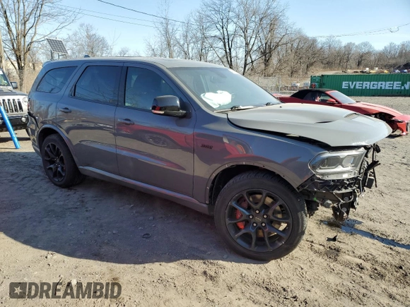 2021 Dodge Durango SRT 392 with VIN 1C4SDJGJ2MC663561, listed as a Copart auction lot 48911065 with 49,351 mi miles and Salvage title. Bid and sale history available at DreamBid. Image 4.