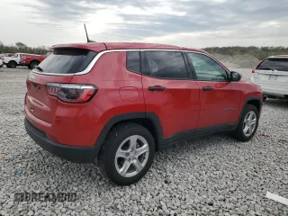 2023 Jeep Compass Sport с VIN 3C4NJDAN9PT509215, выставлен на аукционе Copart как лот 51972335 с пробегом 31 957 миль миль и Списание • Salvage title. История ставок и продаж доступна на DreamBid. Изображение 3.