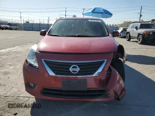 2012 Nissan Versa SV with VIN 3N1CN7AP0CL890447, listed as a Copart auction lot 52793785 with 153,427 mi miles and Salvage Title. Bid and sale history available at carsss.com. Image 5.