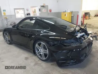 2007 Porsche 911 Turbo with VIN WP0AD29927S784945, listed as a IAAI auction lot 41653014 with 52,319 mi miles. Bid and sale history available at carsss.com. Image 3.