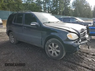 2003 Mercedes-Benz M-Class 3.7L with VIN 4JGAB57E93A438457, listed as a Copart auction lot 44268505 with 0 mi miles and Salvage Title. Bid and sale history available at carsss.com. Image 4.