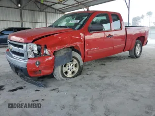 2007 Chevrolet Silverado 1500 LT w/2LT with VIN 2GCEC190571733455, listed as a Copart auction lot 66786694 with 96,042 mi miles and Salvage Title. Bid and sale history available at carsss.com. Image 1.