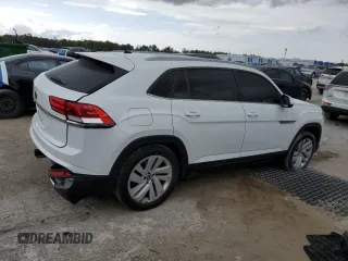 2022 Volkswagen Atlas SE with VIN 1V2JE2CA2NC207421, listed as a Copart auction lot 49580685 with 50,816 mi miles and Salvage title. Bid and sale history available at DreamBid. Image 3.