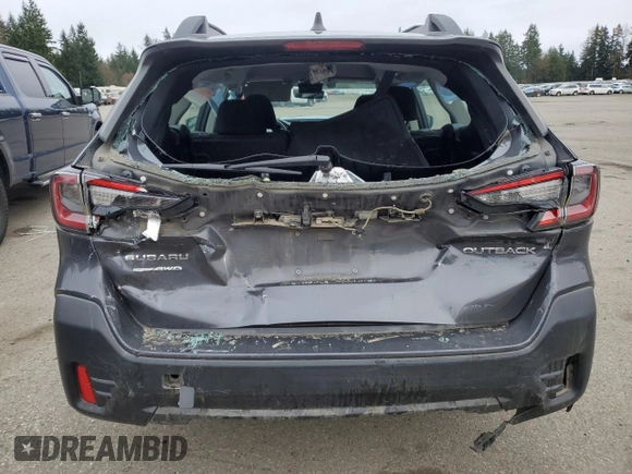 2020 Subaru Outback with VIN 4S4BTAAC8L3113417, listed as a Copart auction lot 48782935 with 91,862 mi miles and Salvage Title. Bid and sale history available at DreamBid. Image 6.