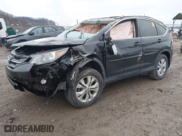 2014 Honda CR-V EX-L with VIN 2HKRM4H79EH673724, listed as a IAAI auction lot 41997032 with 129,075 mi miles. Bid and sale history available at carsss.com. Image 17.