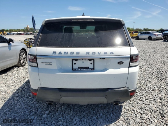 2017 Land Rover Range Rover Sport SE with VIN SALWG2FV9HA148165, listed as a Copart auction lot 49795395 with 82,237 mi miles and Clean Title. Bid and sale history available at carsss.com. Image 6.