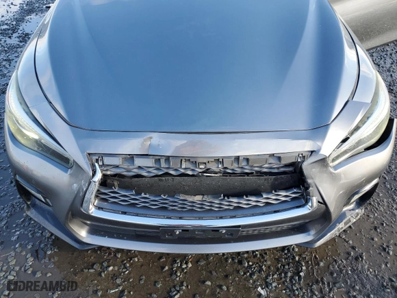 2018 Infiniti Q50 RED SPORT 400 with VIN JN1FV7AR2JM480802, listed as a Copart auction lot 87331034 with 99,332 mi miles and Salvage Title. Bid and sale history available at carsss.com. Image 11.