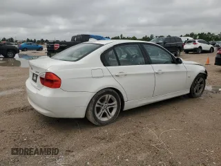 2008 BMW 3 Series 328i with VIN WBAVA375X8NL43903, listed as a Copart auction lot 56165135 with 156,499 mi miles and Salvage title. Bid and sale history available at DreamBid. Image 3.