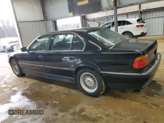 2000 BMW 7 Series 740iL with VIN WBAGH8340YDP10862, listed as a Copart auction lot 85434954 with 107,587 mi miles and Clean Title. Bid and sale history available at carsss.com. Image 2.