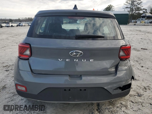 2022 Hyundai Venue SE with VIN KMHRB8A36NU163448, listed as a Copart auction lot 44604365 with 98,448 mi miles and Salvage Title. Bid and sale history available at DreamBid. Image 6.