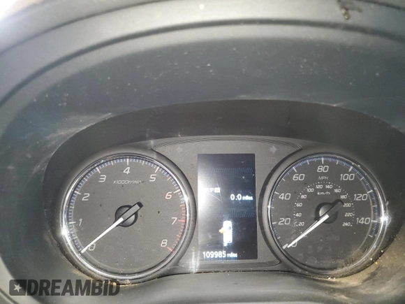 2017 Mitsubishi Outlander SE with VIN JA4AD3A35HZ062837, listed as a Copart auction lot 54755665 with 109,985 mi miles and Salvage title. Bid and sale history available at DreamBid. Image 9.