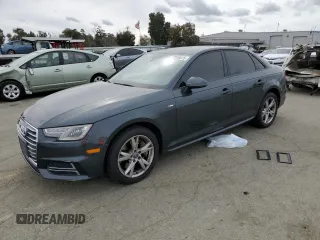 2018 Audi A4 Premium with VIN WAUDNAF49JA036460, listed as a Copart auction lot 48060675 with 135,640 mi miles and Salvage Title. Bid and sale history available at carsss.com. Image 1.