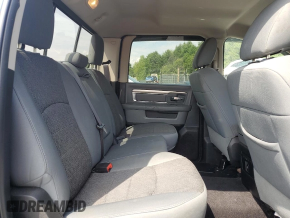 2017 Ram 1500 Big Horn with VIN 3C6RR7LT8HG511000, listed as a Copart auction lot 63986345 with 65,048 mi miles and Salvage title. Bid and sale history available at DreamBid. Image 10.