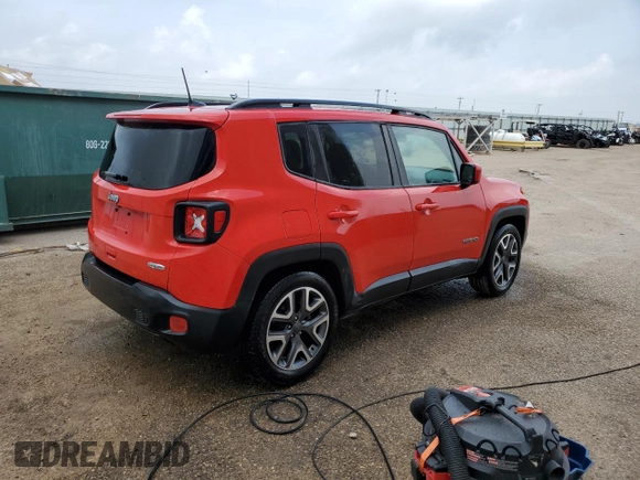2018 Jeep Renegade Latitude z VIN ZACCJABB1JPH28856, wystawiony jako Copart lot #53164275 z przebiegiem 94 157 mil mil oraz Czysty tytuł • Clean title. Historia ofert i sprzedaży dostępna na DreamBid. Obrazek 3.