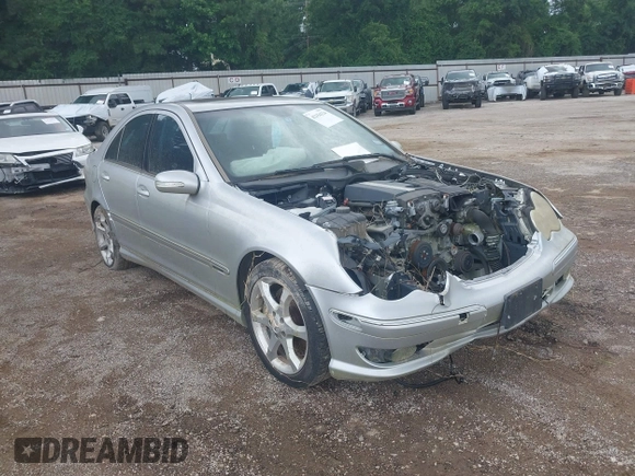 2005 Mercedes-Benz C 230 Kompressor with VIN WDBRF40J75F652543, listed as a IAAI auction lot 42354324 with 158,490 mi miles and . Bid and sale history available at DreamBid. Image 1.