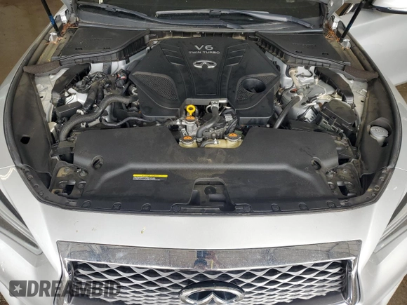 2020 Infiniti Q50 Pure with VIN JN1EV7AP5LM206636, listed as a Copart auction lot 54479215 with 79,174 mi miles and Salvage title. Bid and sale history available at DreamBid. Image 11.