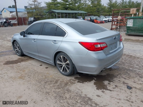 2015 Subaru Legacy 2.5i Limited with VIN 4S3BNAJ63F3067928, listed as a IAAI auction lot 41891477 with 180,369 mi miles. Bid and sale history available at carsss.com. Image 3.