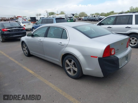 2011 Chevrolet Malibu 1LT with VIN 1G1ZC5EU6BF102452, listed as a IAAI auction lot 42109598 with 282,983 mi miles and . Bid and sale history available at DreamBid. Image 3.
