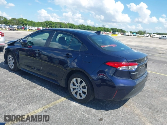 2024 Toyota Corolla LE with VIN 5YFB4MDE4RP103225, listed as a IAAI auction lot 42504775 with 17,025 mi miles and . Bid and sale history available at DreamBid. Image 3.