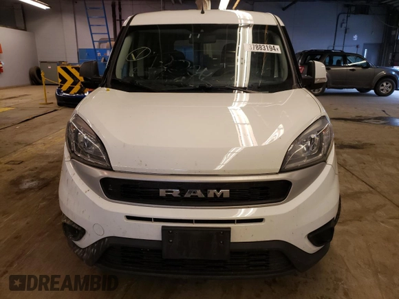 2019 Ram ProMaster City Cargo Tradesman SLT with VIN ZFBHRFBB9K6M25827, listed as a Copart auction lot 37883194 with 137,116 mi miles and . Bid and sale history available at DreamBid. Image 5.