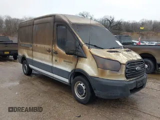 2019 Ford Transit with VIN 1FTBW2CM4KKB60505, listed as a IAAI auction lot 41718275 with 10,824 mi miles. Bid and sale history available at carsss.com. Image 1.